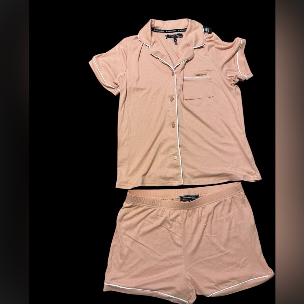 Women's BCBG Maxazria brand new with tags Peach Pajama Set size M